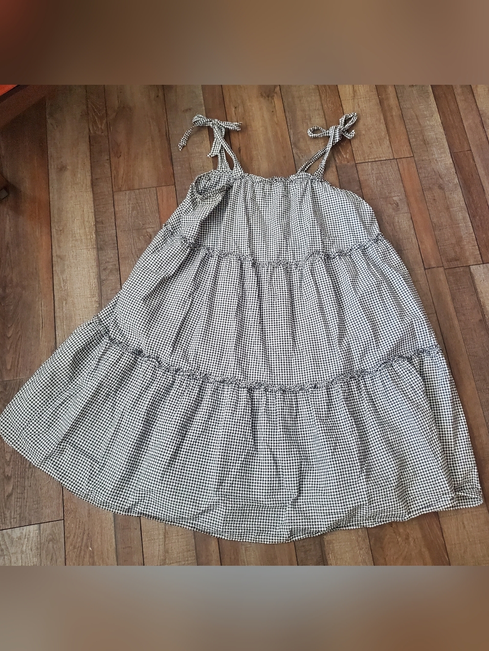 Lisa Marie Fernandez Checkered Dress 1X